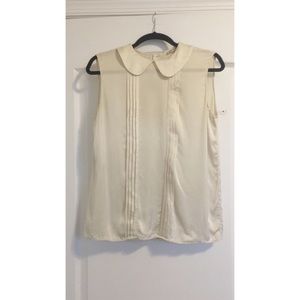 Miu Miu silk ivory blouse